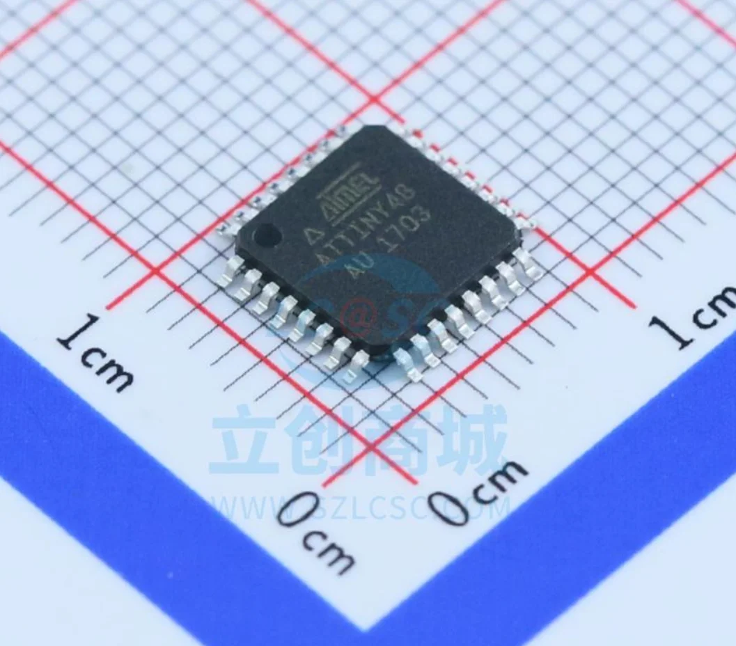 

100% New Original ATTINY48-AU Package TQFP-32 New Original Genuine Microcontroller (MCU/MPU/SOC) IC Chip