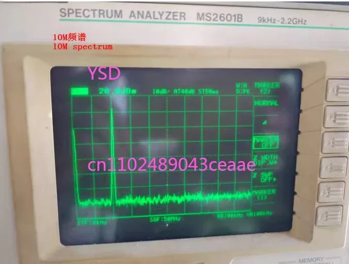 Фото Частотный генератор BG7TBL 10 МГц OCXO, 3 канала, прямоугольная и синусоидальная волны, тактовый сигнал №5