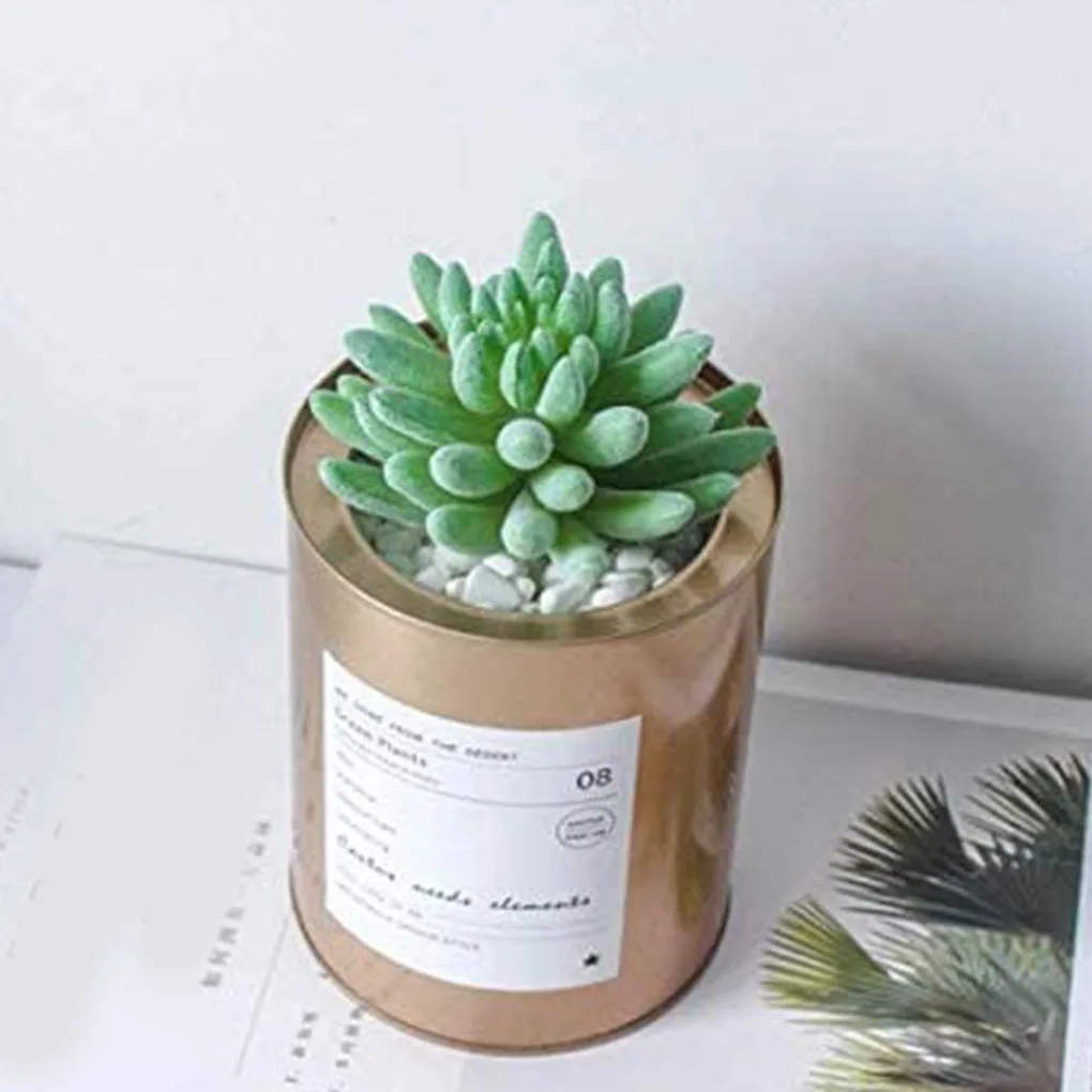 

16 Pieces Artificial Succulents Fake Plants Bonsai Home Garden Supply