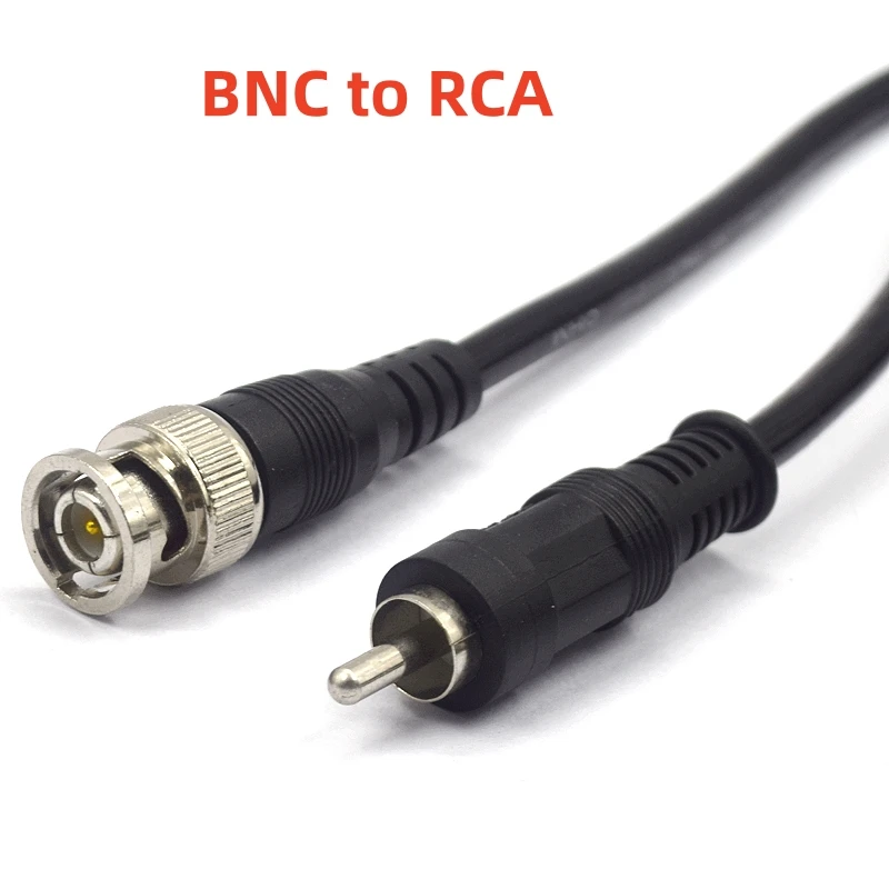 Кабель BNC к RCA Lotus Head соединительный кабель для видеомониторинга q9 с разъемом на AV