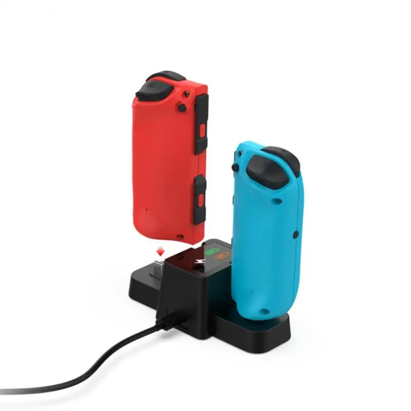 

With Display Light Small Handle Base Dual Vibration Function For Switch/switch Oled Gamepad Charger Support For Nfc Induction