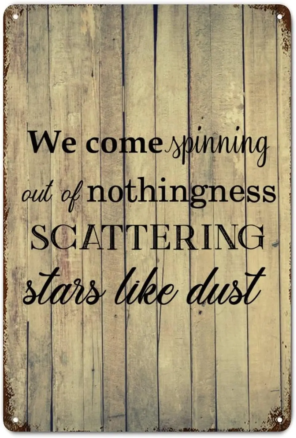 LUIJORGY любовь Цитата Деревенский металлический знак настенный художественный