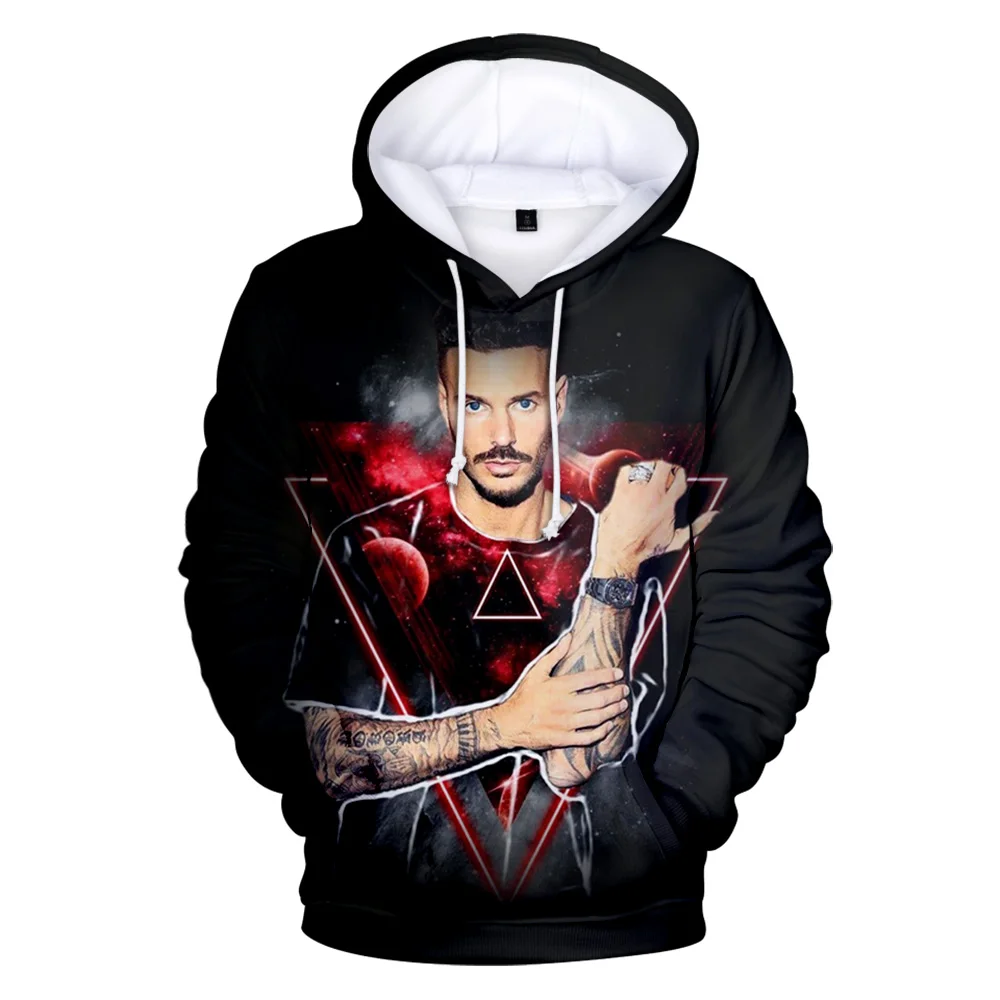 

3D M. Pokora Men Women Sweatshirts Hoodie 3D Print Personality Causal M. Pokora Pullovers Clothes Tracksuits