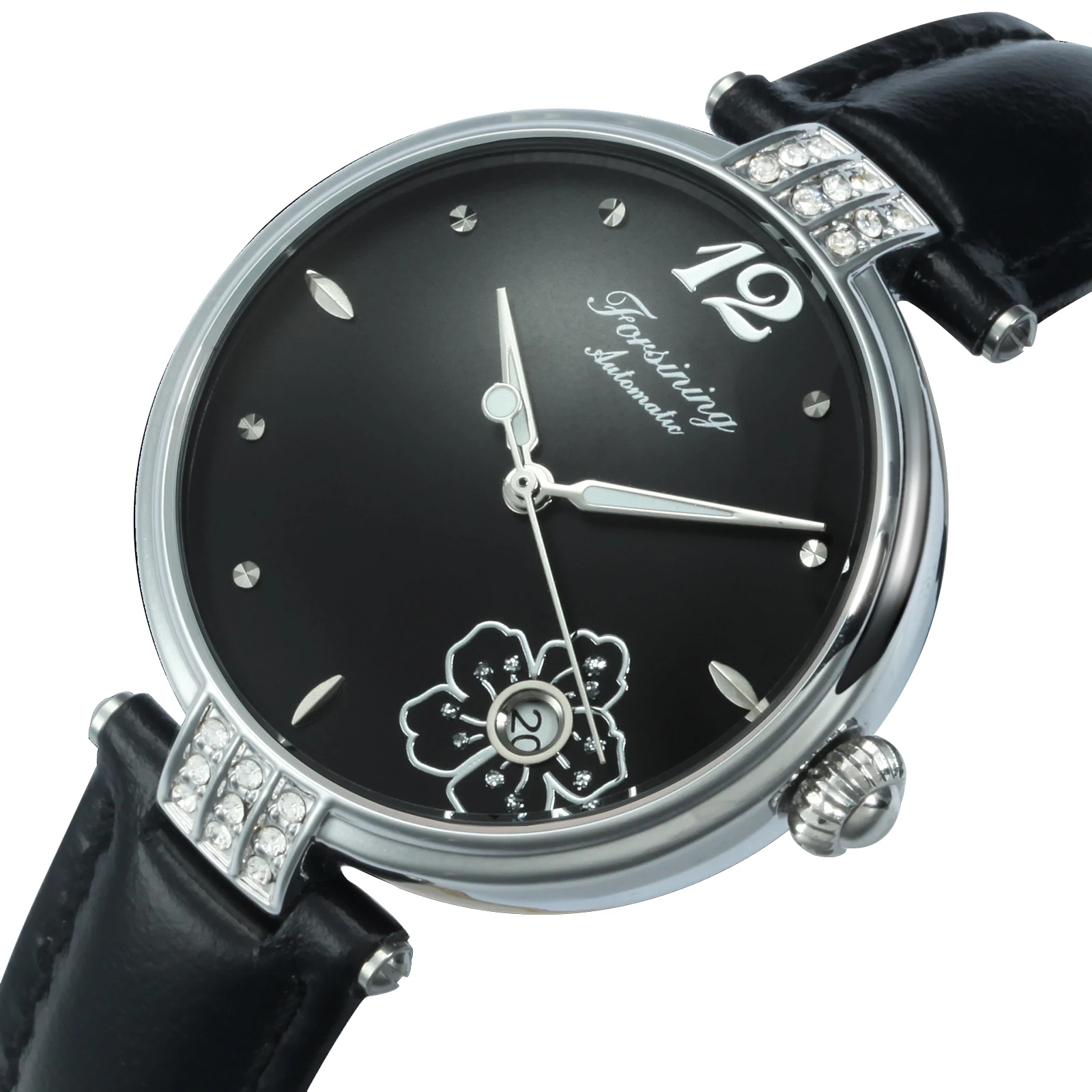 

Часы наручные FORSINING женские Автоматические, брендовые Роскошные Дизайнерские Элегантные механические, с платьем, 2021