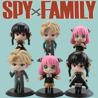 2022 pop anime spy x family figure anime figure 6pcs model cute doll action pokemon collection pvc materials fashion gifts