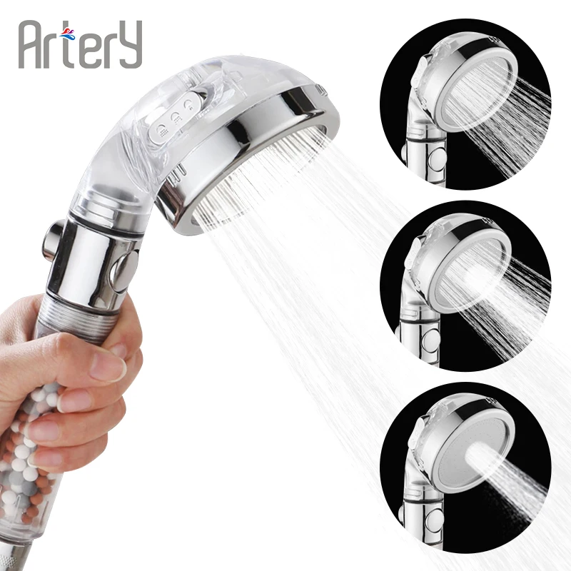 Артерия Maifan каменная Душевая насадка для фильтрации воды высокое давление