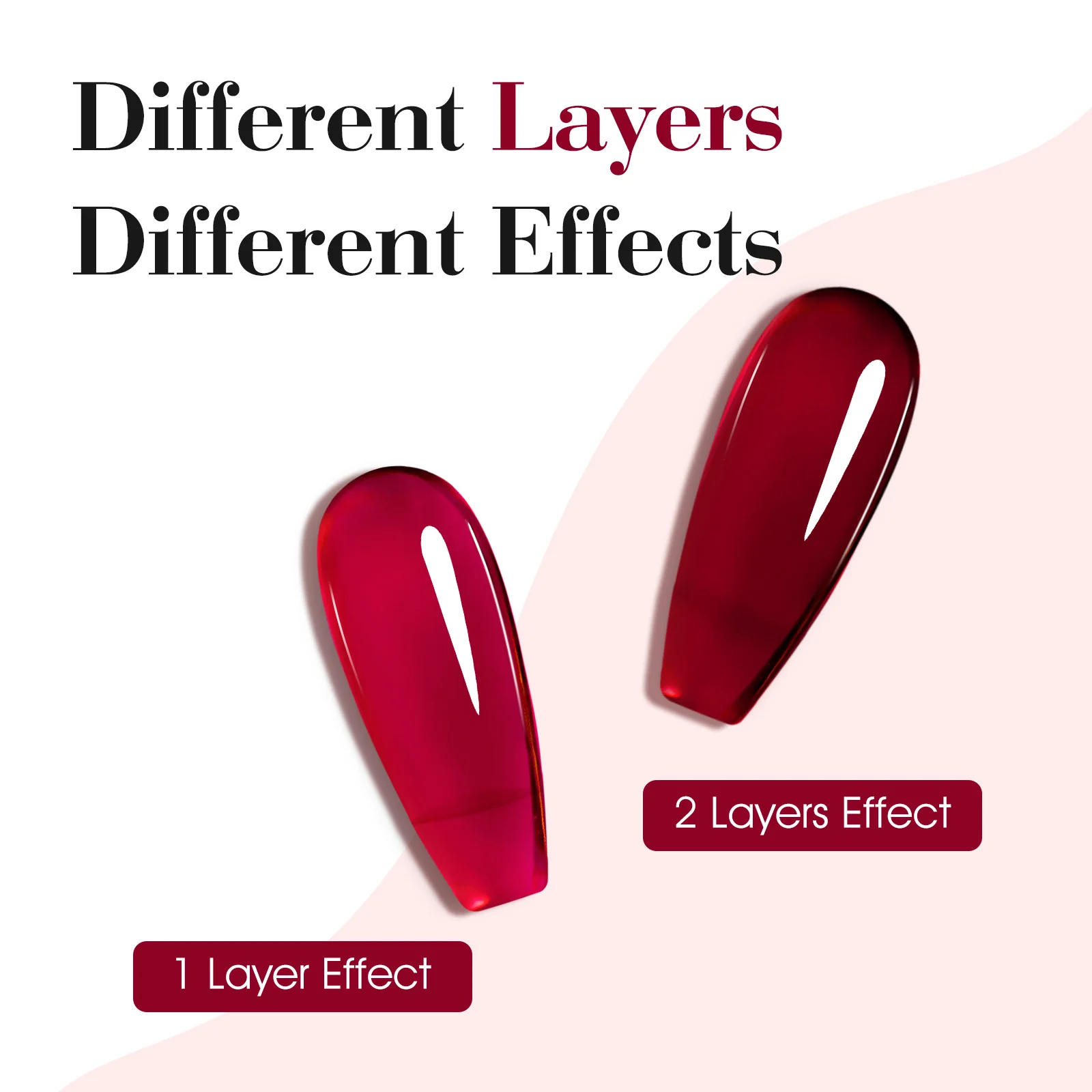 Фото CANNI Гель-лак для ногтей Blood Red Clear Jelly Red Великолепный цвет HEMA FREE Soak Off UV LED Полуперманентный длинный лак TopGel Varnish №3