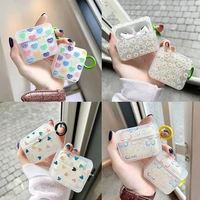 cute case for apple airpods 1 2 pro 3rd generation case flower earphone case for airpods pro 3 2021 cover with keychain lanyard