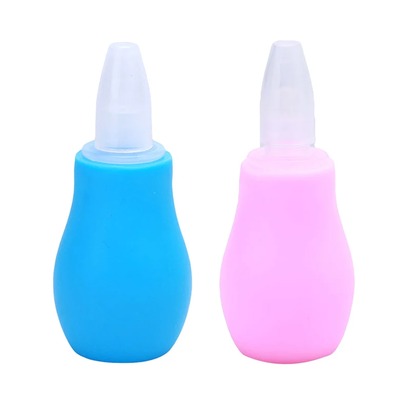 Baby Children Nasal Aspirator Toddler Nose Cleaner Infant Snot Vacuum Sucker For Baby Product Silicone