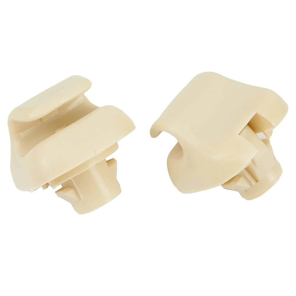 

2 PCS Interior Sun Visor Hook Clip Bracket Sun Visor Clips Front Left Right For Nissan 350Z For Infiniti FX45 FX35 G35 Juke