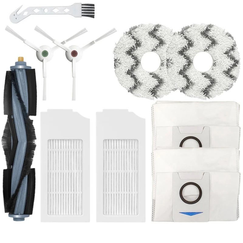 

Main Side Brush Filter Replacement Accessories For Ecovacs Deebot X1 Omni / Turbo T10 T10 TURBO Robotic Vacuum Cleaner