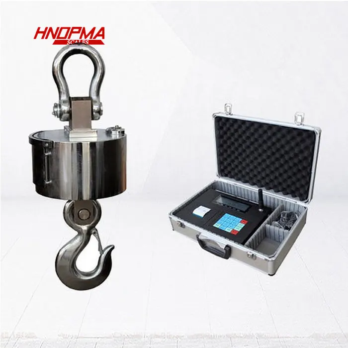 Фото Henan Aopuma цифровой подвесной кран весы 40-3000 кг 5 т емкость светодиодный дисплей OEM ODM поддерживается легированная сталь CE ISO №4