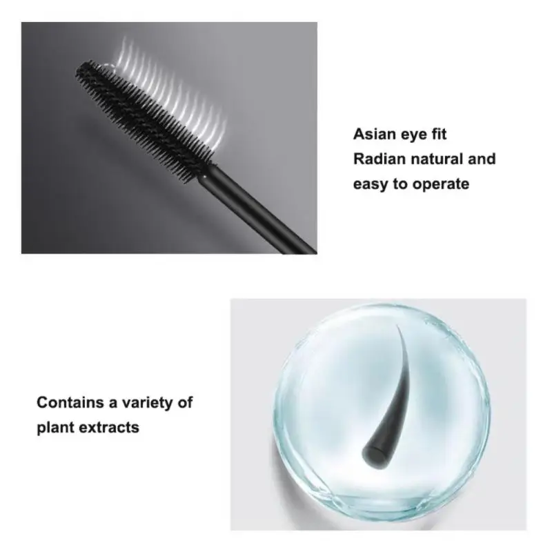 

NEW 4D Silk Fiber Lash Mascara Waterproof Rimel Long Thick Curling Lengthening Eyelashes Extension Lasting Mascara Makeup TSLM2