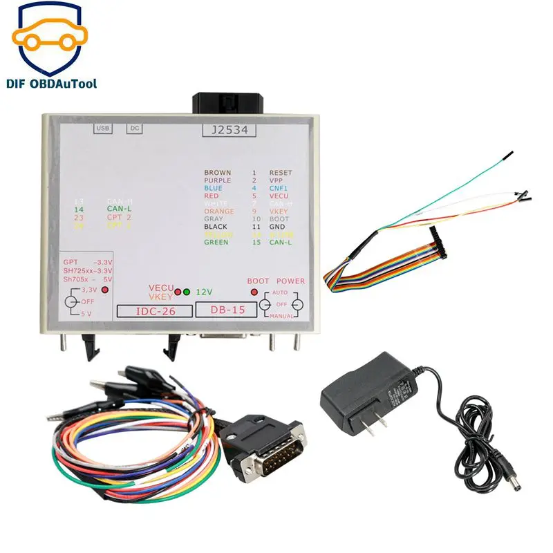 Профессиональный блок питания KTMFLASH для KTM JTAG работает для устройств Openport 2,0 многоцелевой инструмент с полными адаптерами
