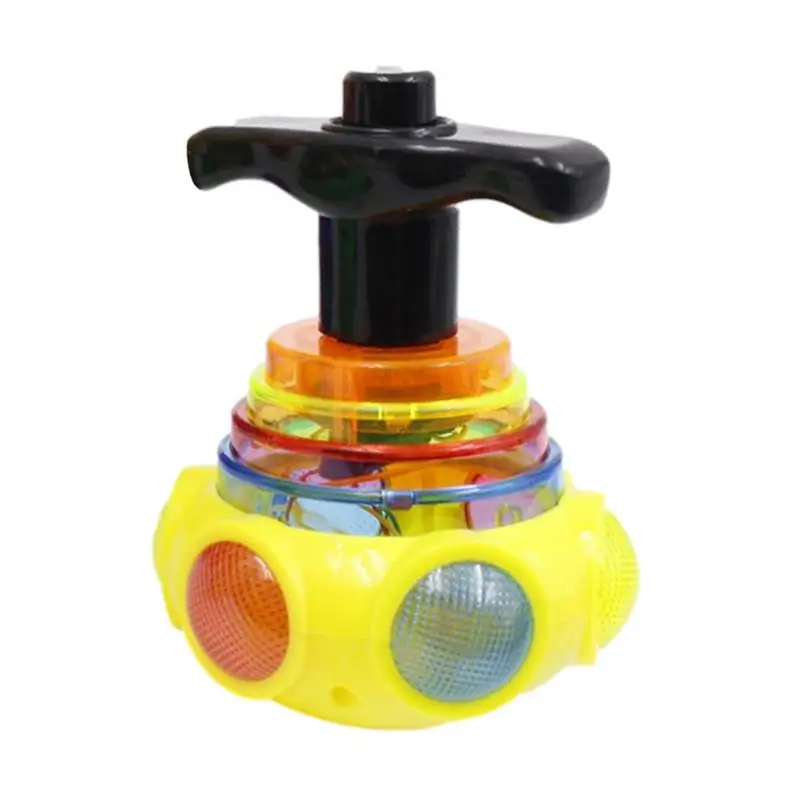 

Children Electric Laser Color Flash LED Light Toy Music Gyro Top Spinner Spinning Classic Toys Board Game Kids Toy