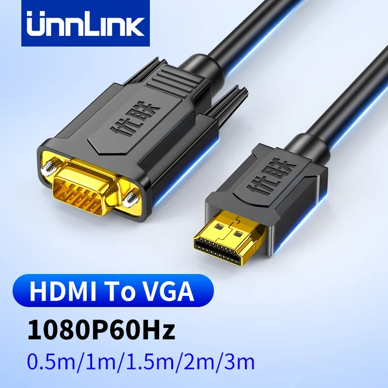 Unnlink HDMI-VGA кабель 1080P 60Гц