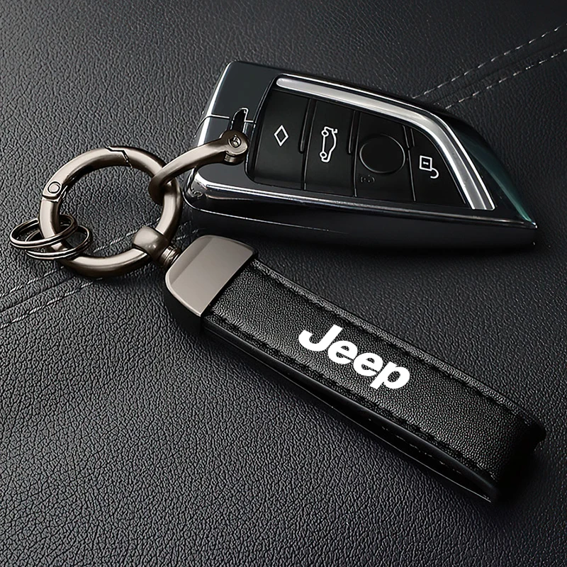 Брелок с логотипом автомобиля металлический брелок аксессуары для ключей Jeep