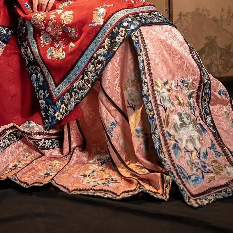 5 цветов Ретро Тяжелая промышленная Античная одежда женское платье Ципао с