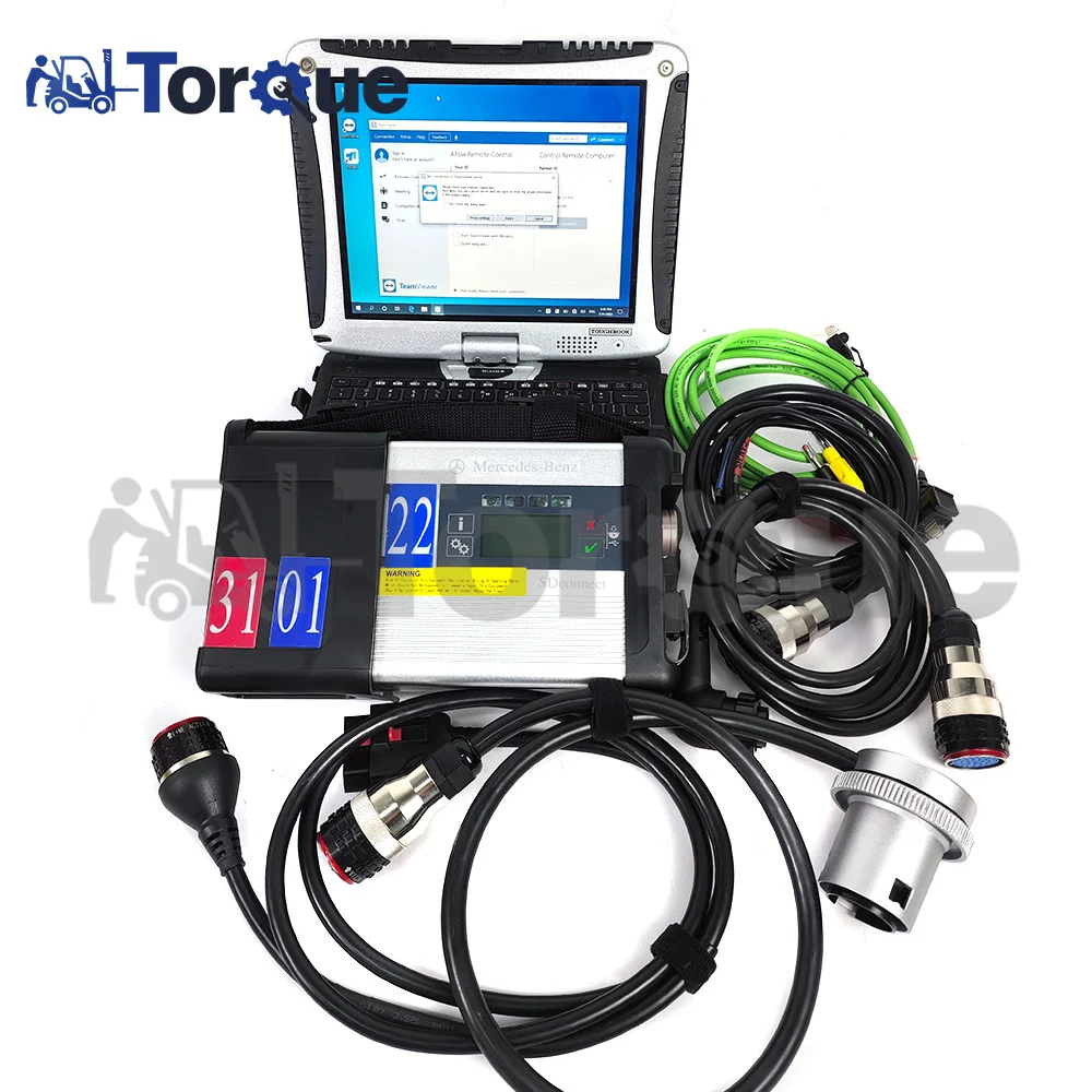 

CF19 Laptop+for MB Star C5 SD Connect Multiplexer for Benz Fuso Car Truck Bus Diagnostic Tool PK C4 C6