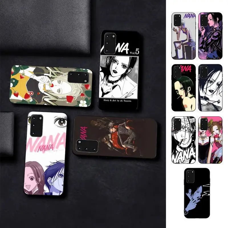 

TOPLBPCS Nana Anime Phone Case for Samsung S10 21 20 9 8 plus lite S20 UlTRA 7edge