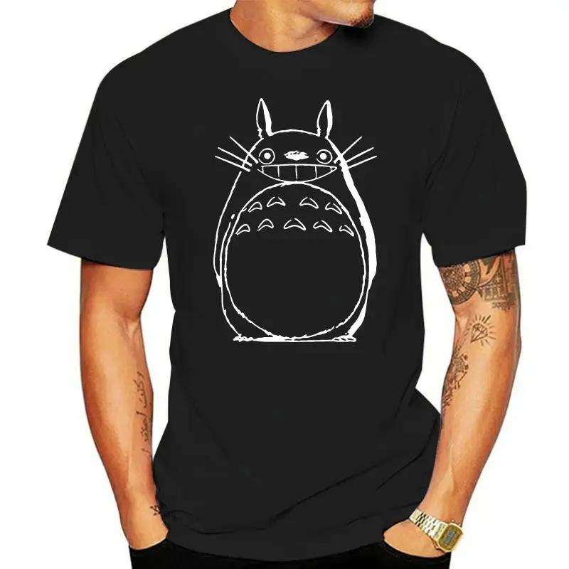 

Новинка, футболка TOTORO STUDIO ghiсот для женщин и мужчин, американский размер, телефон ZM1