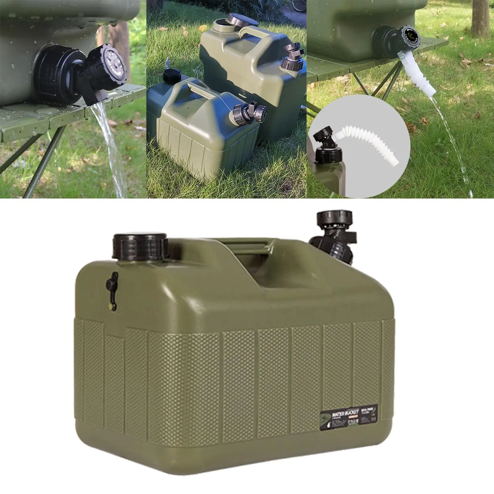 

Large Capacity Water Storage Tank Water Container Water Bucket for Hiking