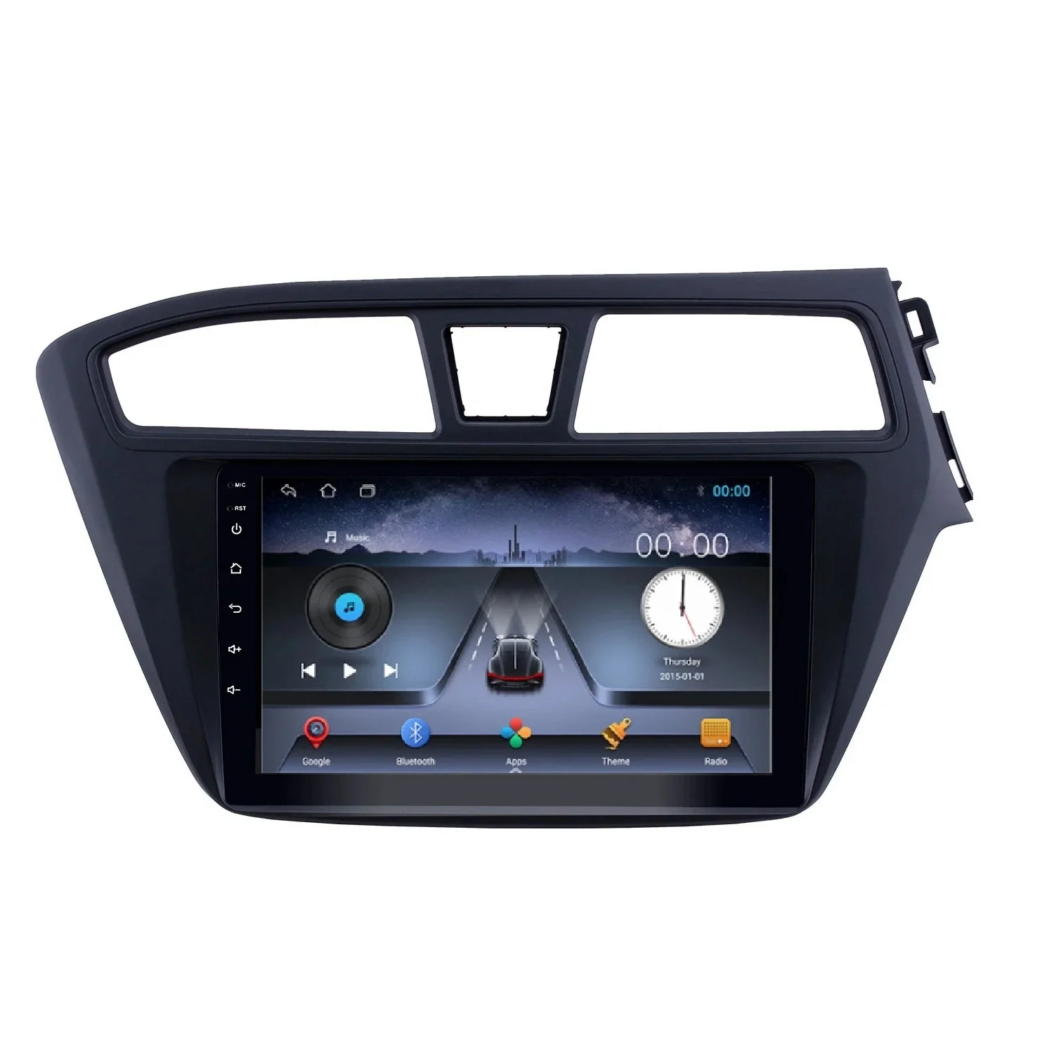 9-дюймовый автомобильный радиоприемник Carplay Android авто для 2014-2017 Hyun dai I20 Rhd правый