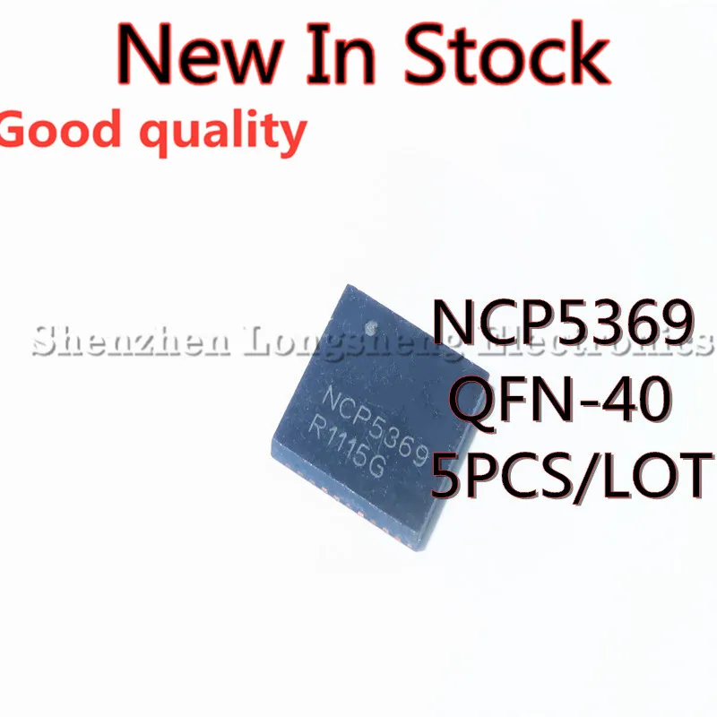 5 шт./лот NCP5369MNR2G NCP5369 QFN-40 SMD интегральная схема IC chip Новая деталь 5 шт./лот NCP5369MNR2G NCP5369 QFN-40 SMD интегральная схема IC chip Новая деталь