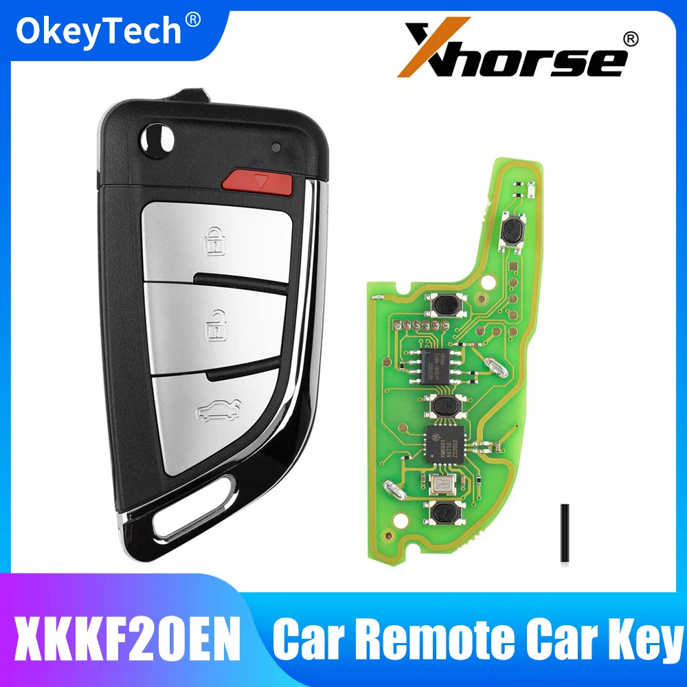 

XHORSE XKKF20EN Wire Remote Key for VVDI VVDI2 Key Tool English Version XKKF20EN for VVDI Key Tool
