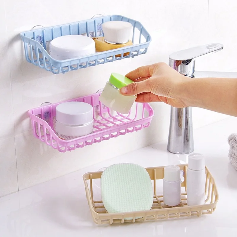 

Kitchen Storage Rack Washing Multi-function Suction Rack Drainage Rack Cup Dishwashing Sponge Rack Hanging Storage