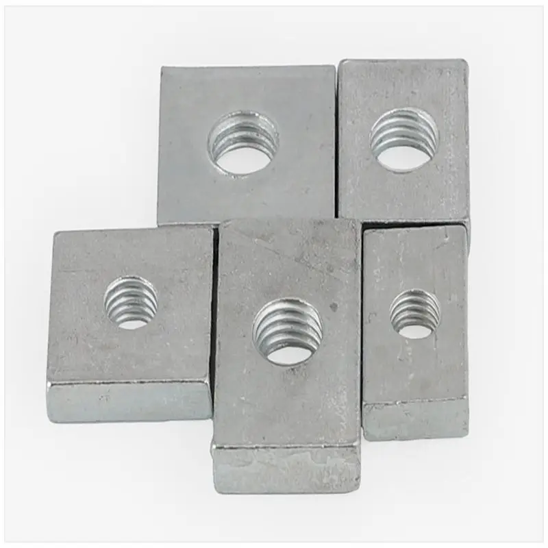 

Фотометрическая прямоугольная Гайка Квадратная прямоугольная гайка слайдер M3M4M5