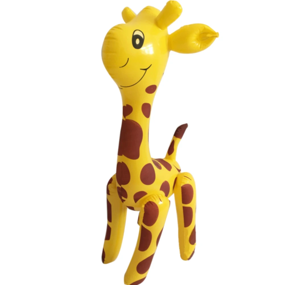 

Blow Up Gift Animals Large PVC Party Inflatable Toy Giraffe Design Children Novelty Balloon Cute Cartoon Deer Shaped