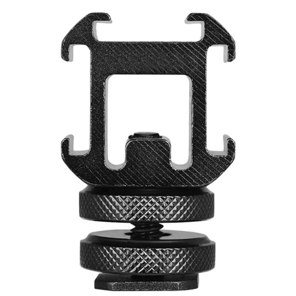 

Cold Shoe Mount Adapter On-Camera Mount Adapter for Canon Nikon DSLR Camera for LED Video Light Microphone Monitor