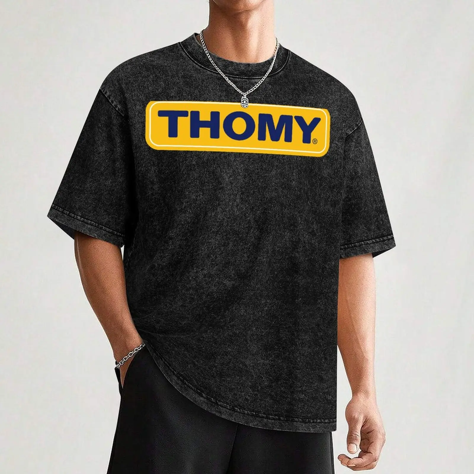 Томми майсонезда горчичная футболка мужская