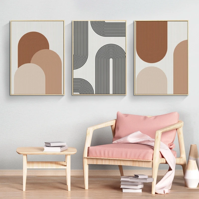 

Posters and prints Line geometry 7 Living Room Hanging Picture Print Wall Modular Painting Decoration Paintings Gift Art