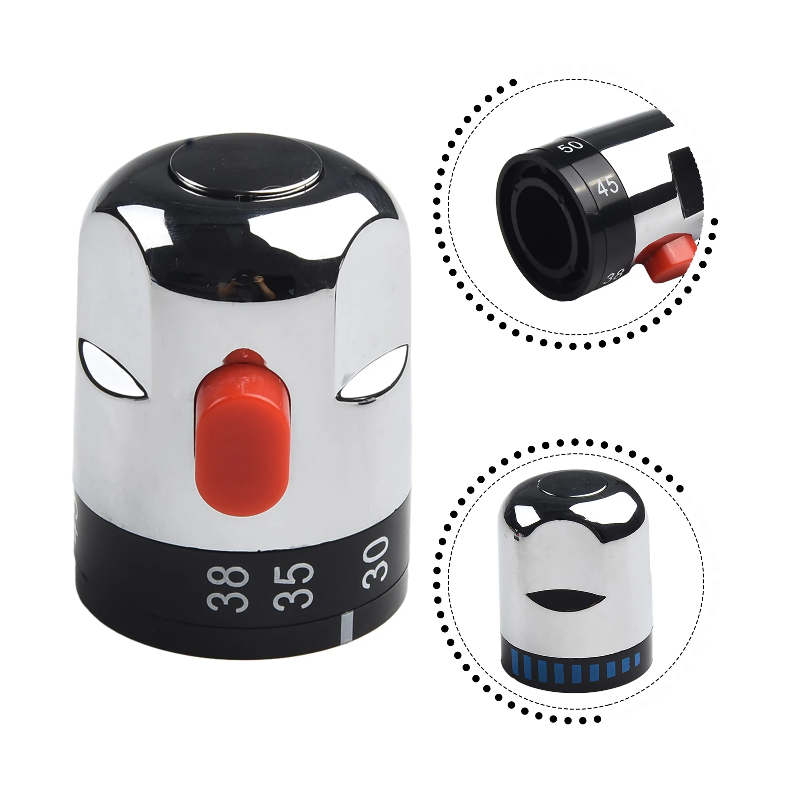 

1Pc Thermostatic Valve Core Intelligent Thermostatic Faucet Solar Thermostatic Valve Replacement Head For Bath Shower Mixer Taps