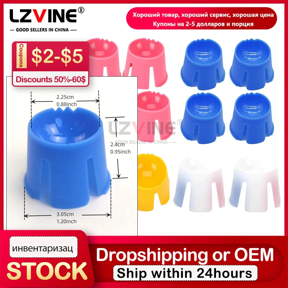 40 шт./компл. стоматологические красочные одноразовые гипсовые маленькие