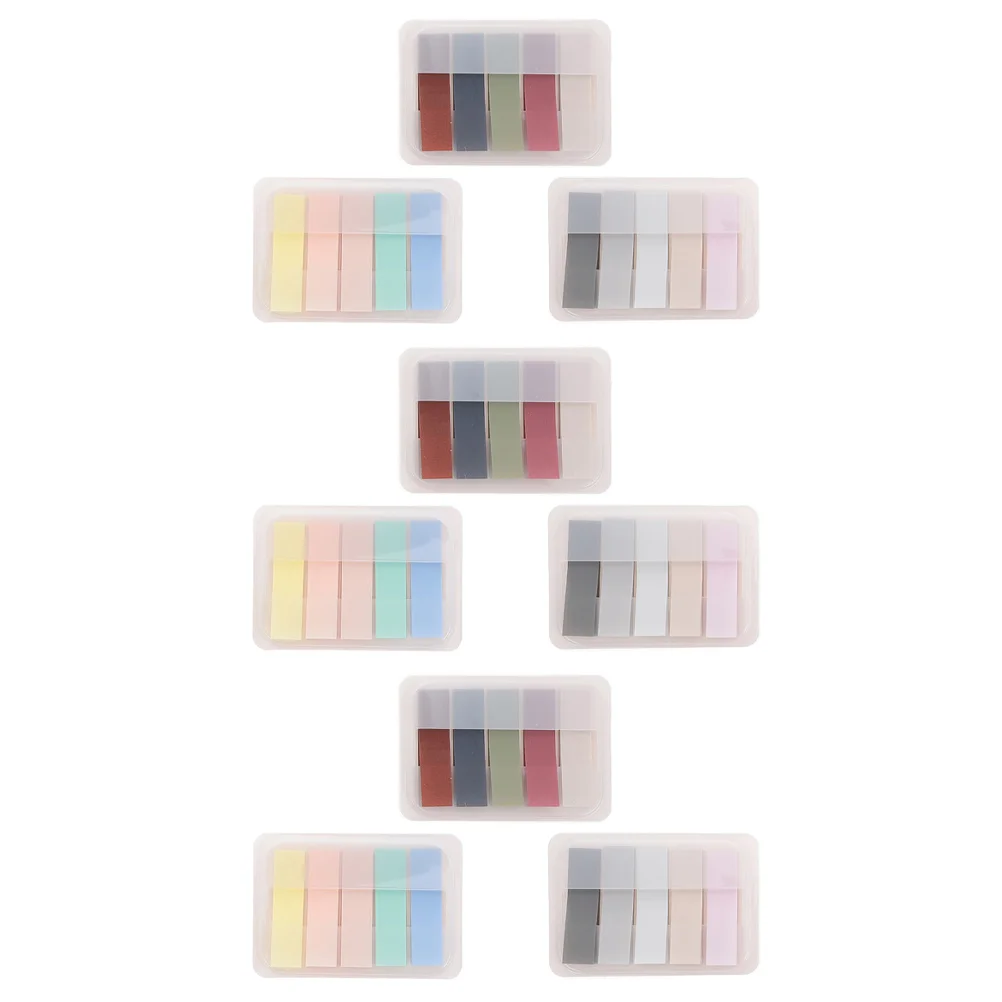 

9 Sets Page Marker Book Markers Index The Office Stickers Memorandum The Pet Notes Multi-function Office