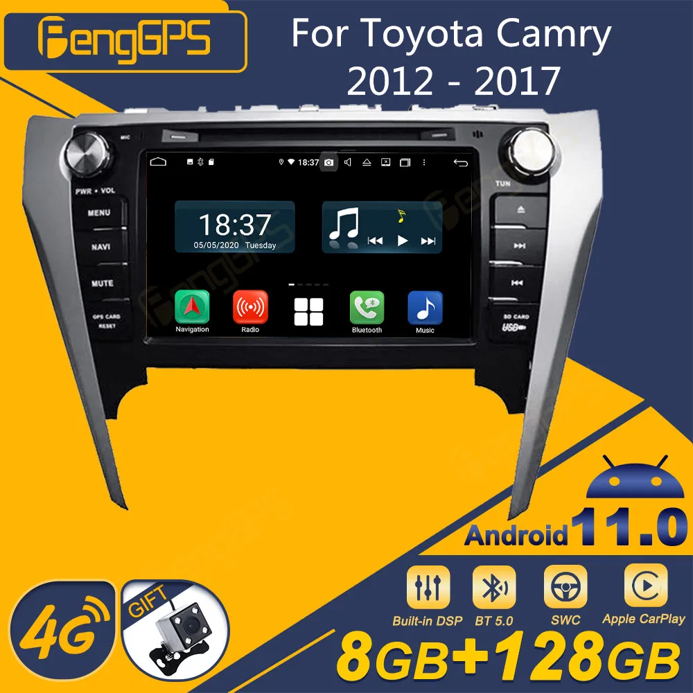 

Автомагнитола для Toyota Camry 2012-2017, Android, 2Din, стереоприемник, Авторадио, мультимедийный плеер, GPS-навигация, экран головного устройства