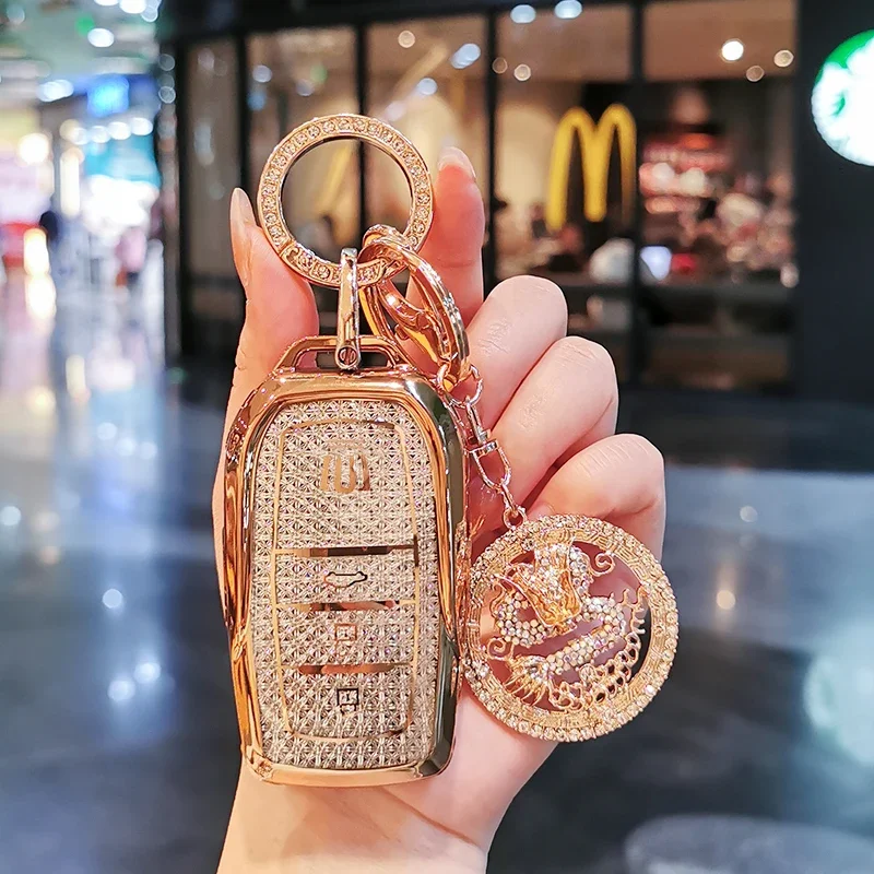 Чехол для ключей Toyota Crown чехол клугер 2023 брелок 14-го поколения новинка с пряжкой