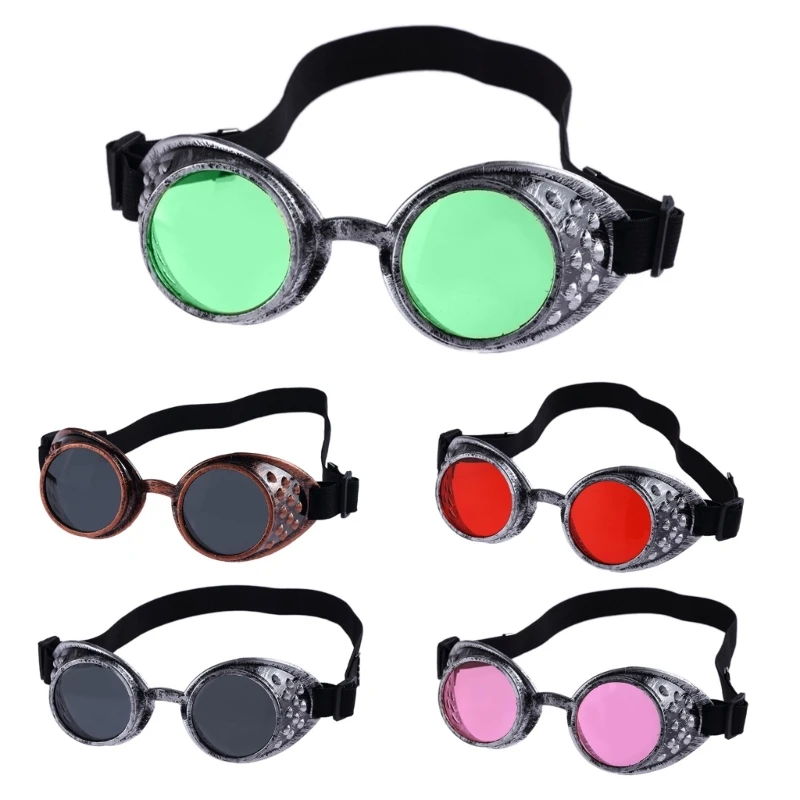 Очки в стиле стимпанк викторианской эпохи очки Vintaeg Raves вечеринки косплеи