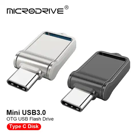 USB флеш-накопитель 32 Гб OTG металлический USB 3. 0 флеш-накопитель 64 Гб Тип C высокоскоростная Флешка мини-флешка карта памяти