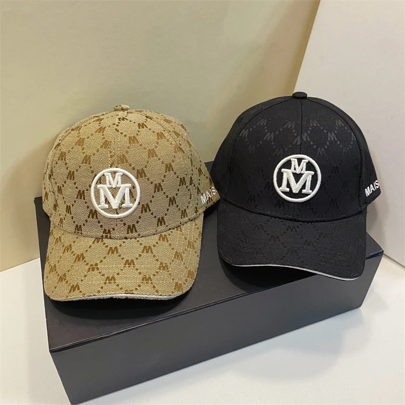 

Spring Print Letter High Quality Women Embroidered Baseball Cap Street Fashion Casual Street Hip Hop Couple Baseball Cap