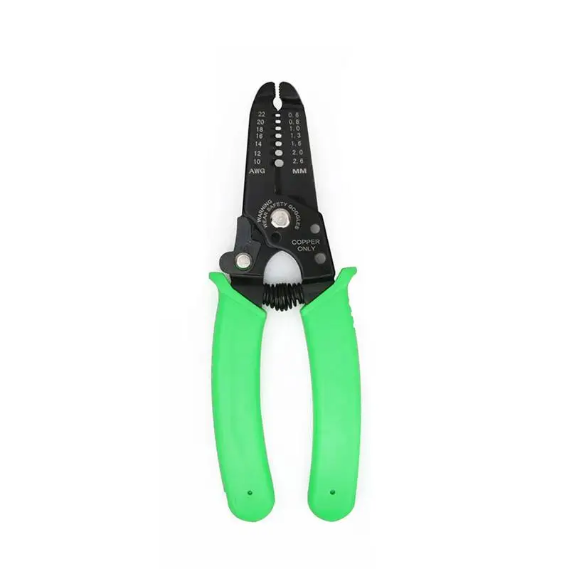 

Manual 0.6-2.6mm Portable Wire Stripper Pliers Crimper Cable Stripping Crimping Cutter Hand Tool for Electrical Drop Shipping