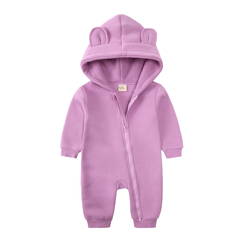 Yg Winter New Baby Jumpsuits For Men And Women Baby Plus Velvet Clothes Newborn Clothing New Year Warm Trousers Romper Clothes