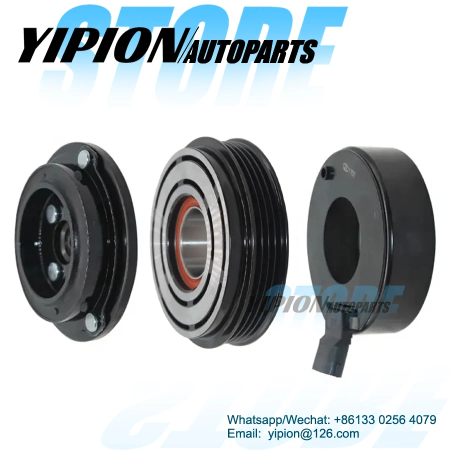 Фото Компрессор переменного тока для Chevrolet Spark Beat M300 Hyundai I20 95967303 95967303 96676470 96073851 12302047 720960 №1