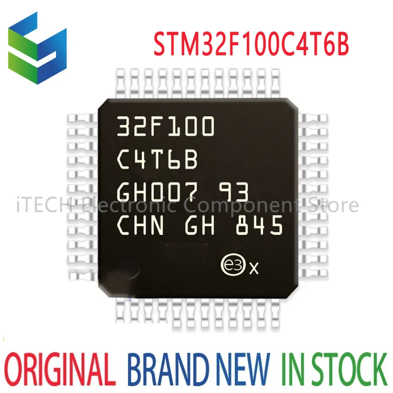 

100% New STM32F100C4T6B STM32F100C4T6 Original Genuine Spot, Single-chip