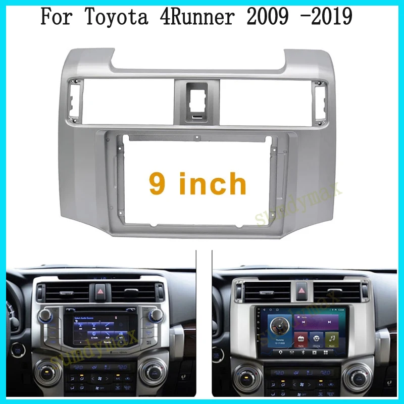 

9inch 2din Android Big Screen Radio Audio Fascias for Toyota 4runner 2010-2019 Car Radio Fascia Frame