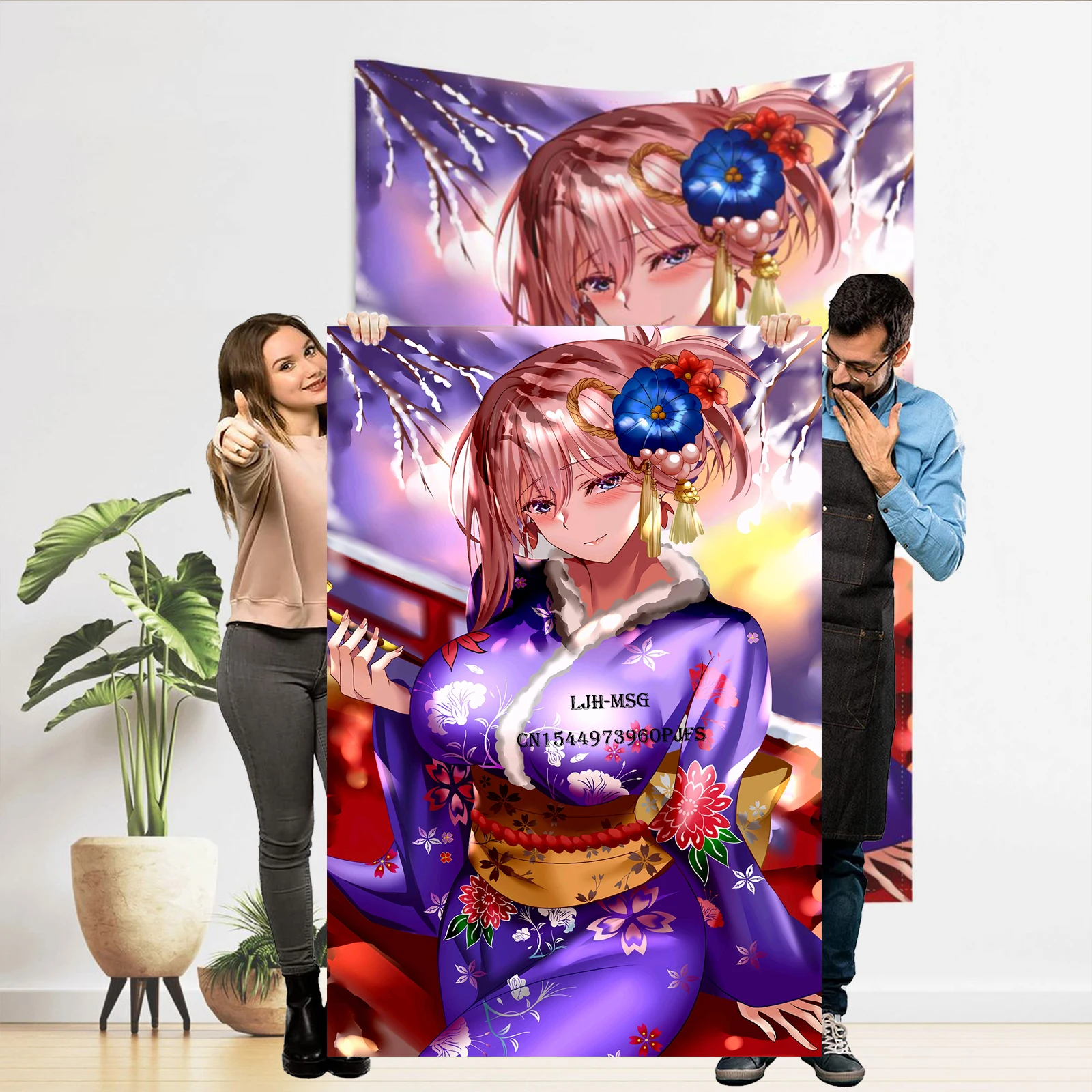 

Anime Tapestry Fate Grand Order Wall Hanging Custom Tapestry for Bedroom Sexy Belle Home Decoration Hentai Aesthetic Room Decor