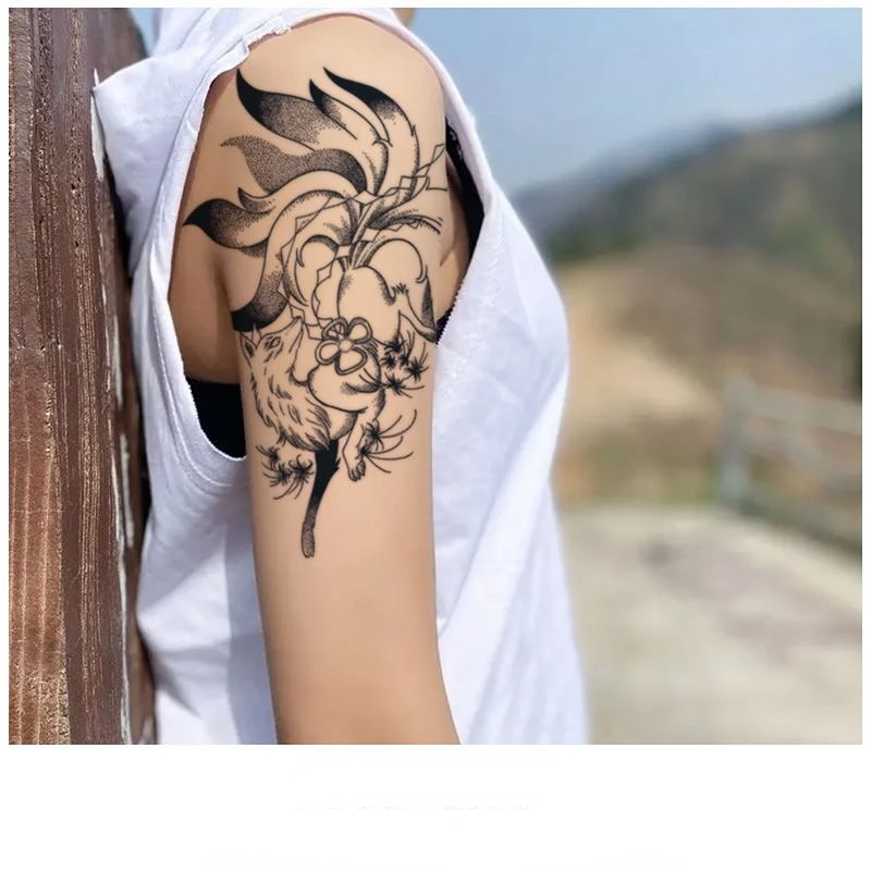 

Тату-наклейка «Классика гор и морей»